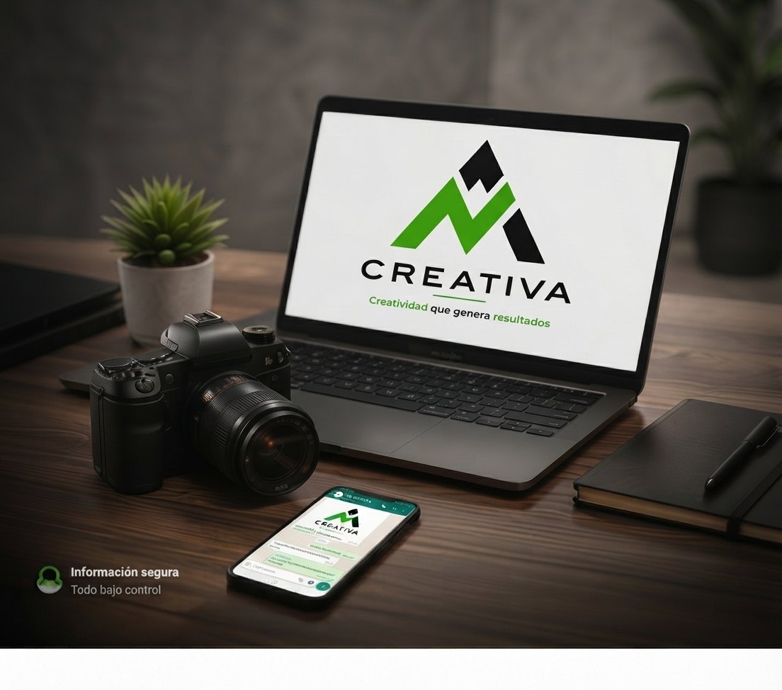 Equipo de NA Creativa produciendo contenido y gestionando estrategia digital